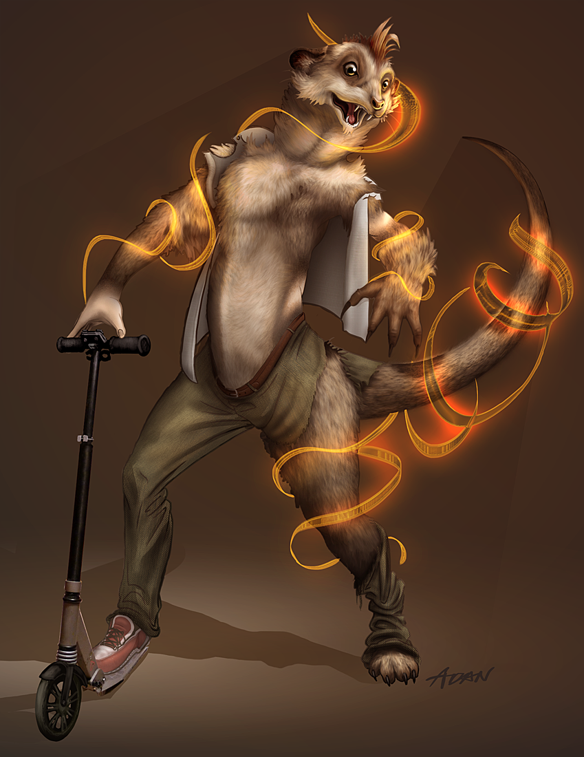 Titash the Meerkat by Adanre