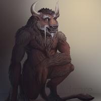 Minotaur by Adanre