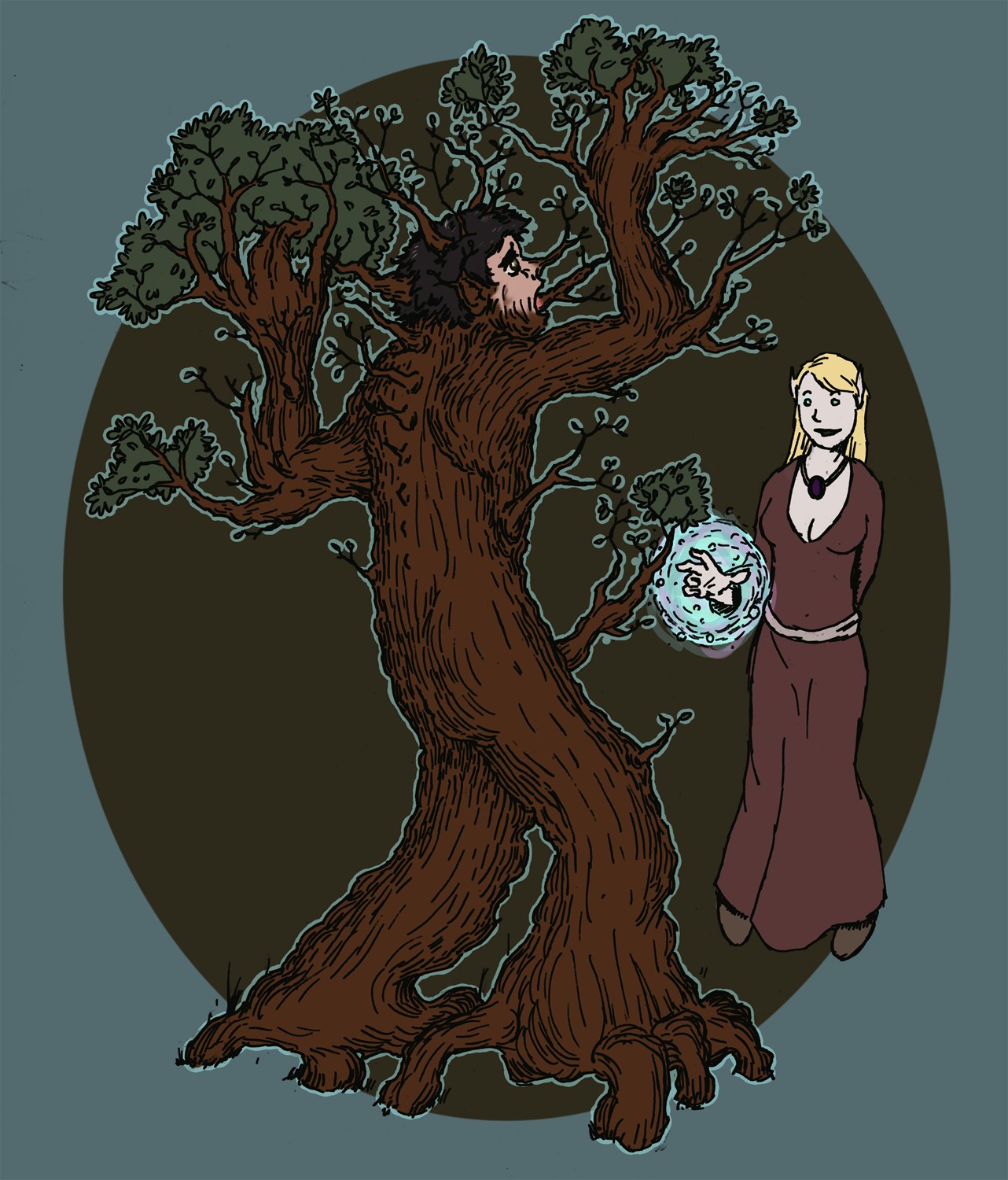 Beware of Dryad by Sergio P. Wolf