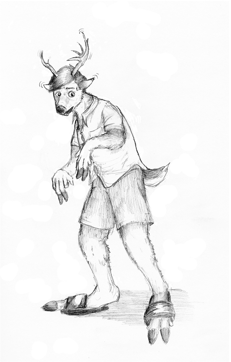 Ciervo art trade by Sergio P. Wolf