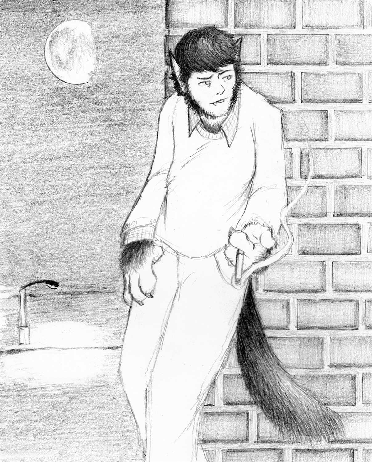 Off-Duty Werewolf by Sergio P. Wolf