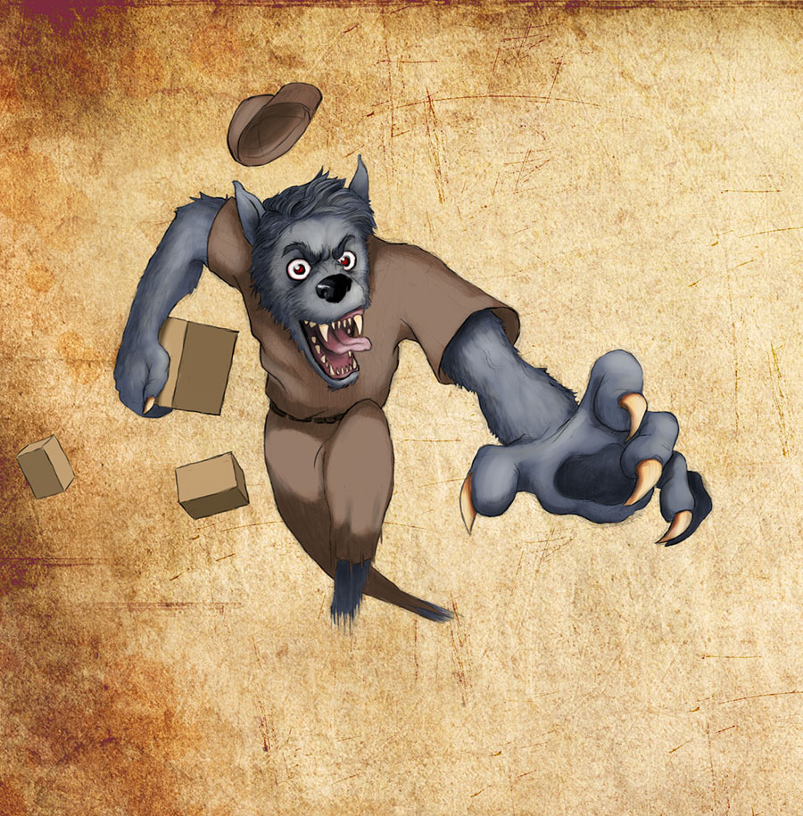 Scurry UPS Werewolf by Sergio P. Wolf