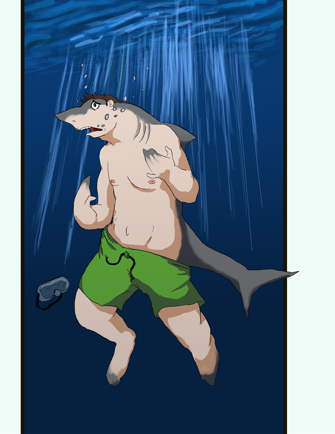 Feelin' sharky by Sergio P. Wolf