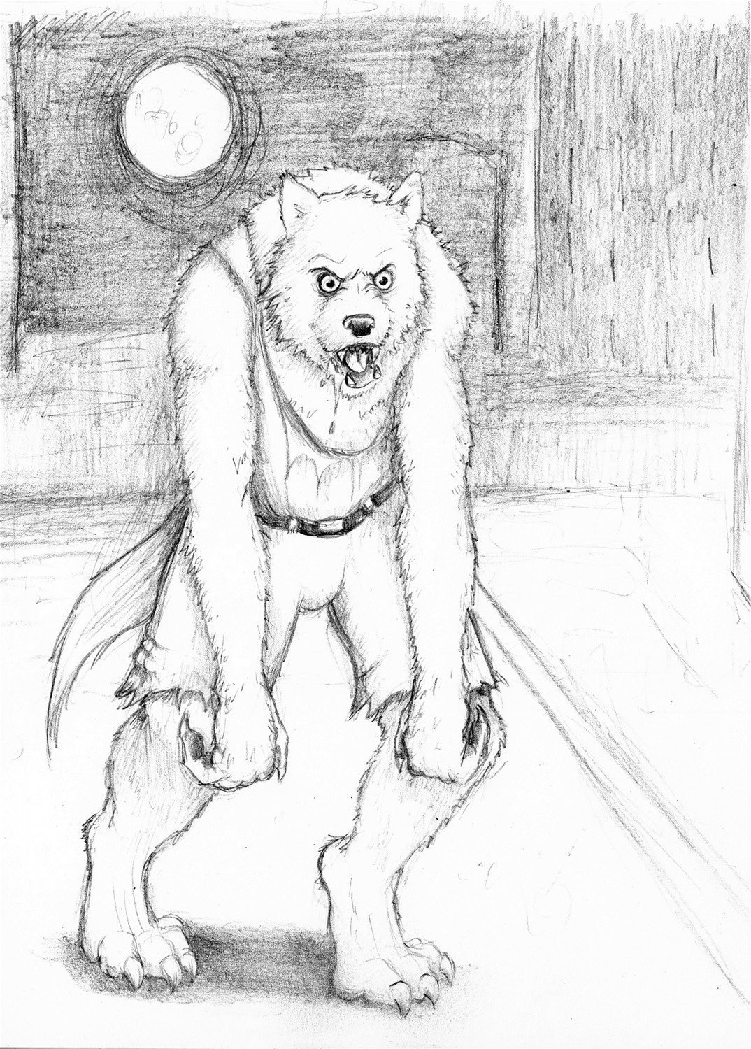 Werewolf shenanigans by Sergio P. Wolf