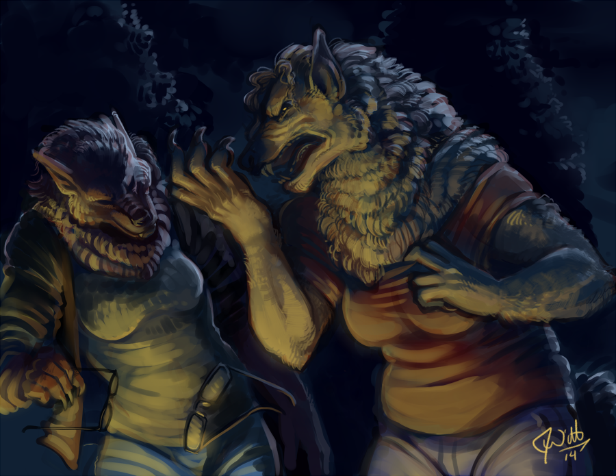 Werewolfing Out by Amber-Aria
