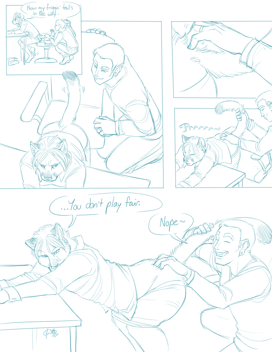 Working Overtime by Amber-Aria