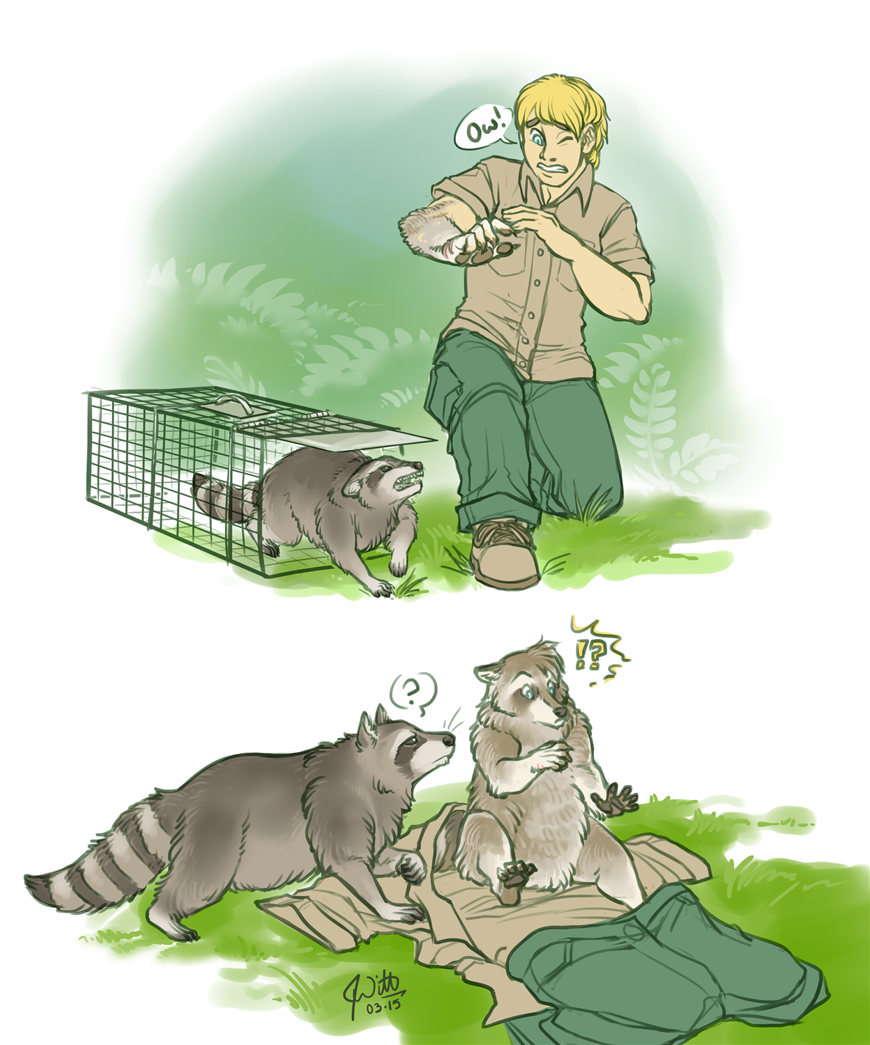 Working with Wildlife by Amber-Aria