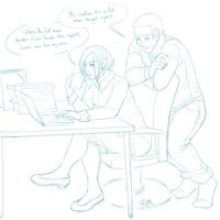 Working Overtime by Amber-Aria