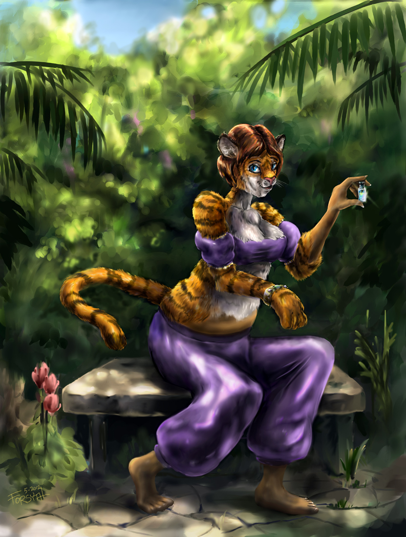 To A Tiger by Amethyst