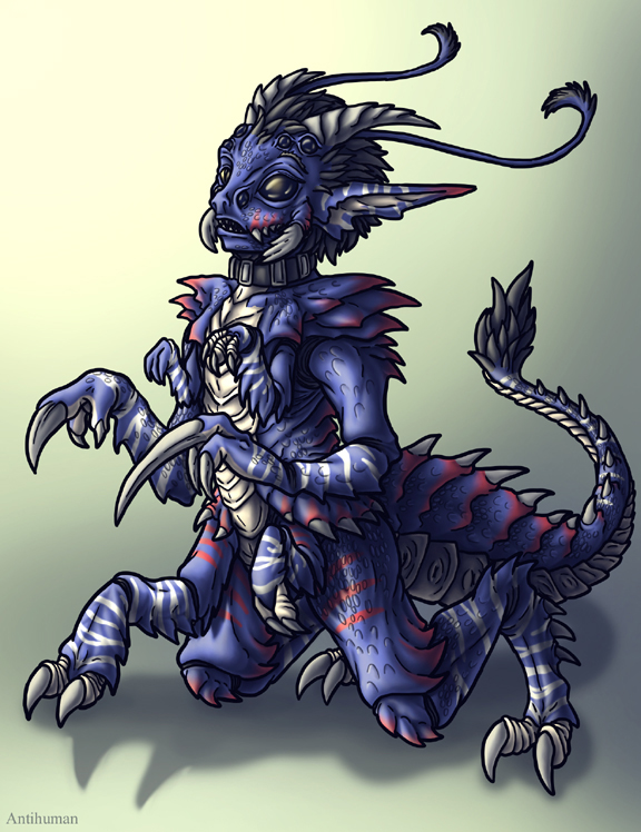 Nithrak Transformation by Antihuman