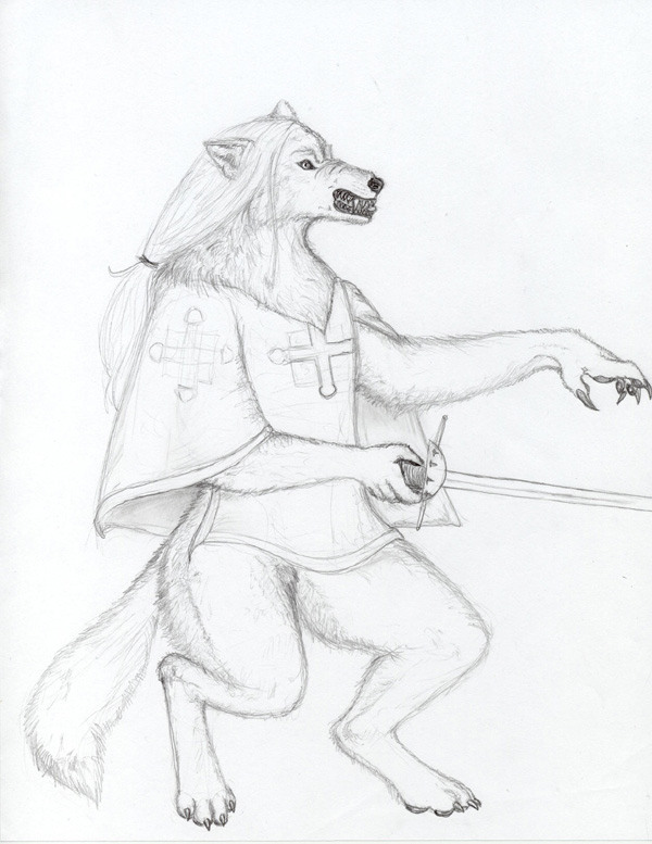 Musketeer Wolf by Arania