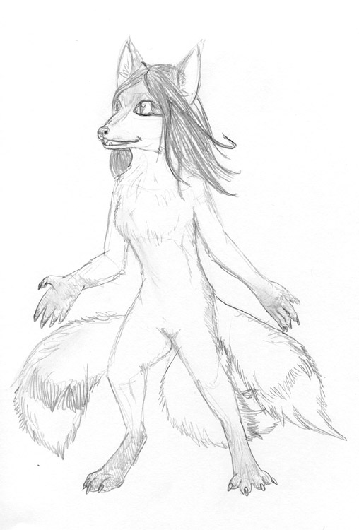 foxkitsunesm by Arania