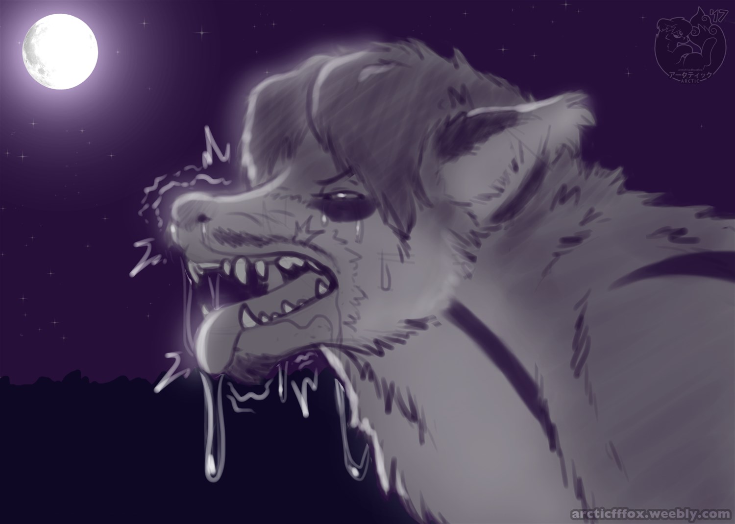 Frost Moon by ArcticFFFox