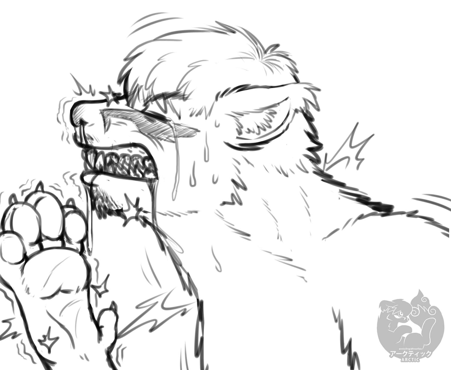 Ouch... by ArcticFFFox