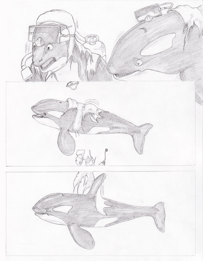 Dragoniade To Orca by Artist-Guy