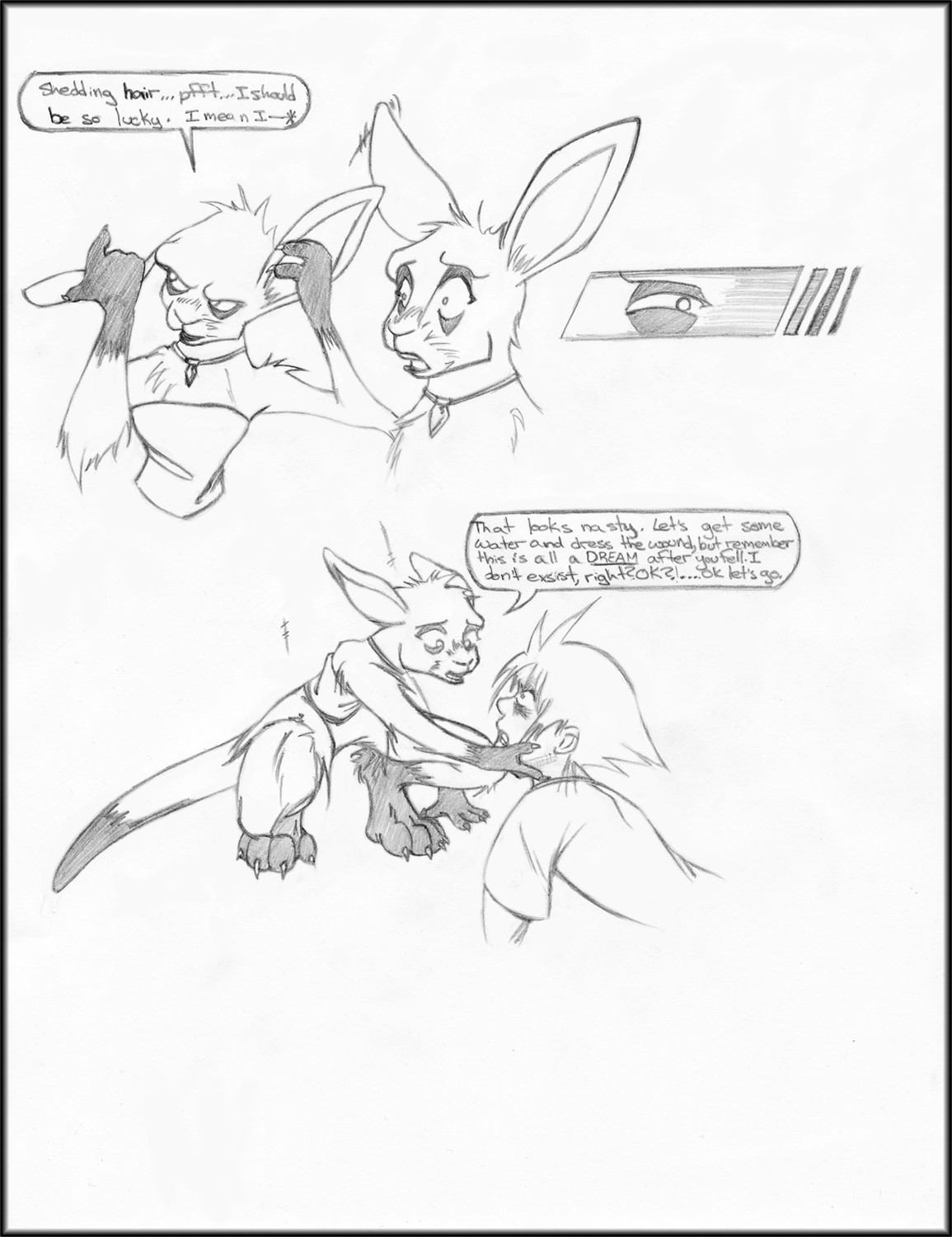 Human, I'll bet he was going to say human by Artist-Guy