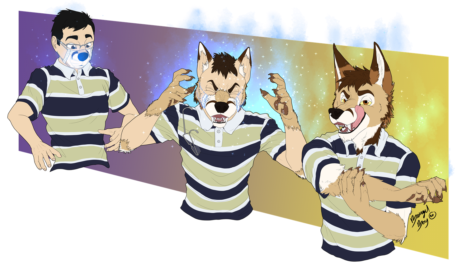 Alyusterwolf Commission by BengalBoy