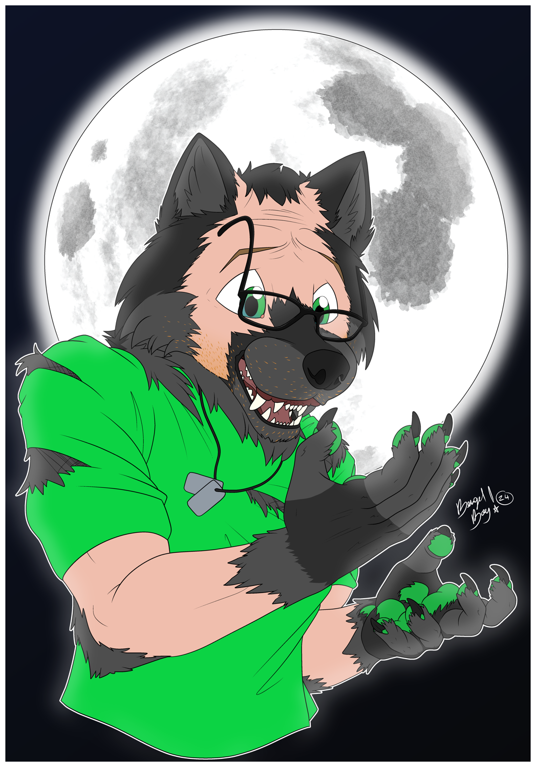 Mollewolf Commission by BengalBoy