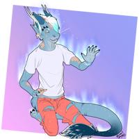 LumiLizard Commission by BengalBoy