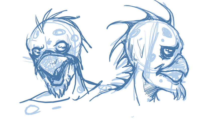 billheadconceptsketche by Bilious