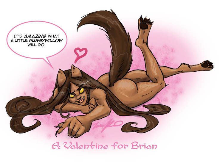 pussywillowvalentine by Bilious
