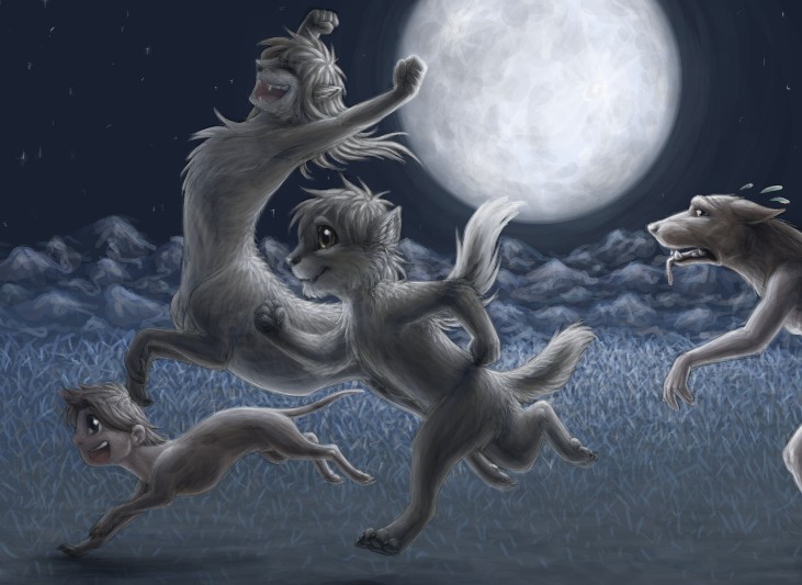 Halloween Pack Run by Birvan