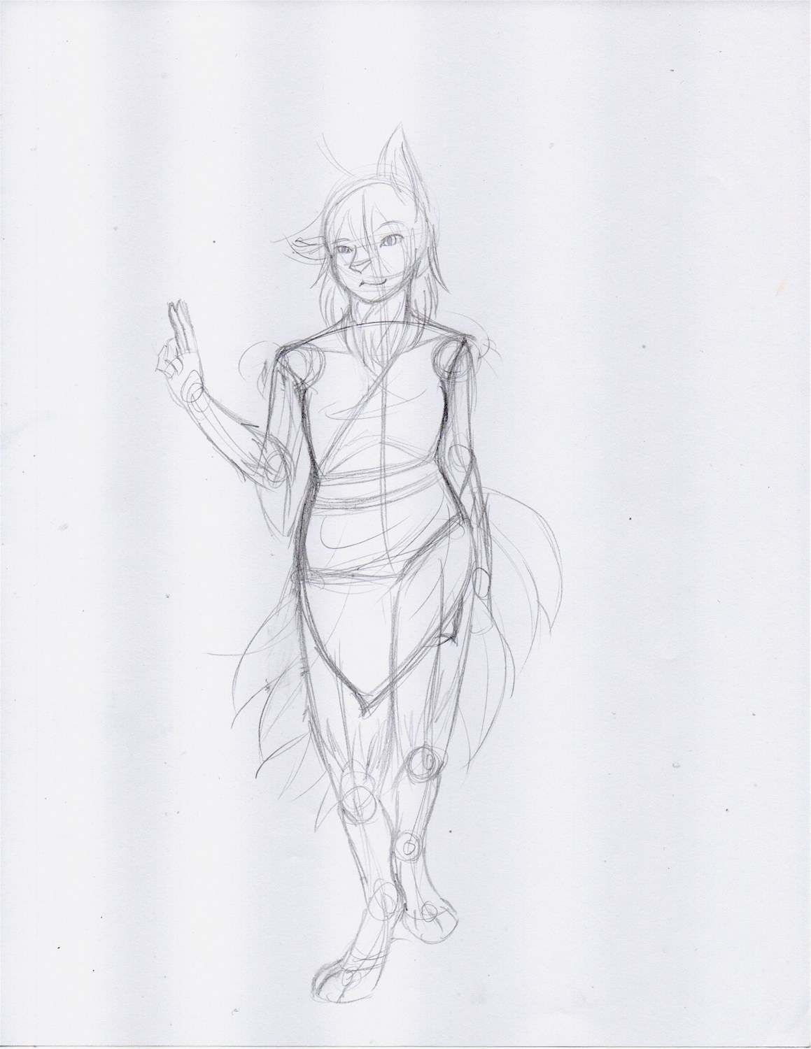 Fox Tg sketch by WhenWolvesCryOut