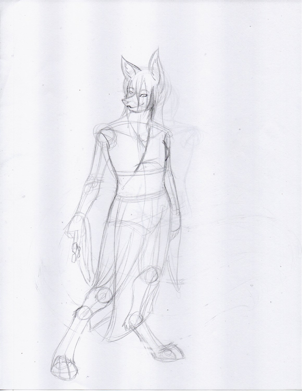 Fox Tg sketch by WhenWolvesCryOut