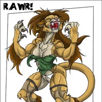 FemaleWerecat by BlackRat