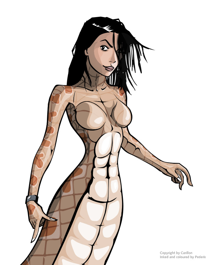 naga  coloured by Carillon