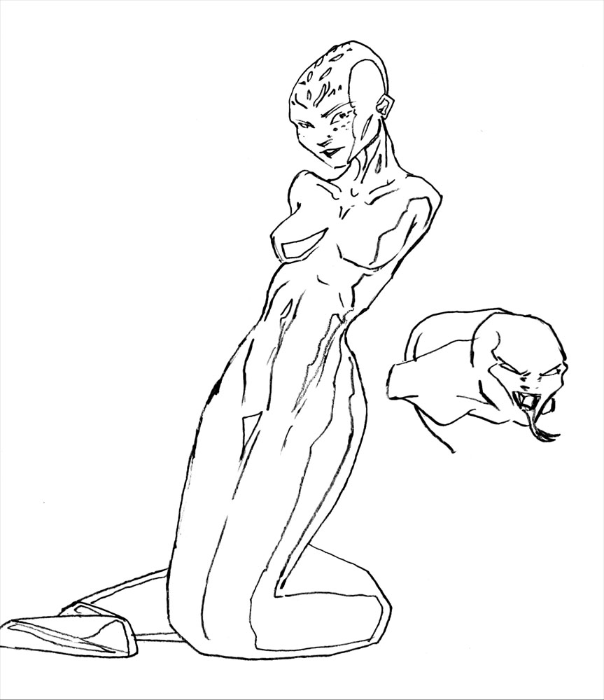she-snake by Carillon