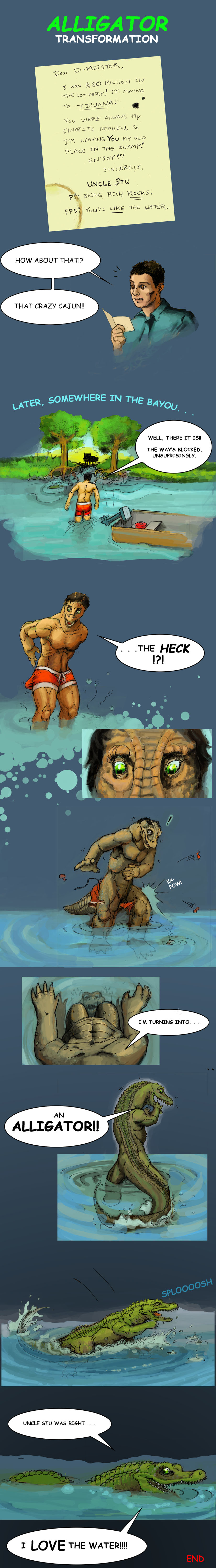 Alligator Transformation by Cayuga