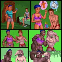 Couple TF - The Rainforest Room by Cayuga