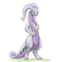 Gooooodra - Pokemon/Human Hybrid by OttCorns