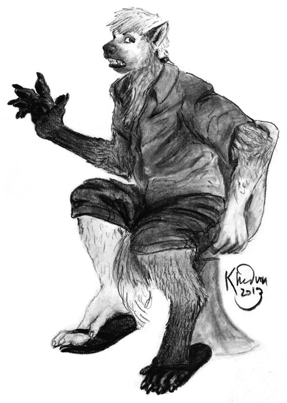 El Aguará Guazú Alemán - Maned Wolf by Ciervo