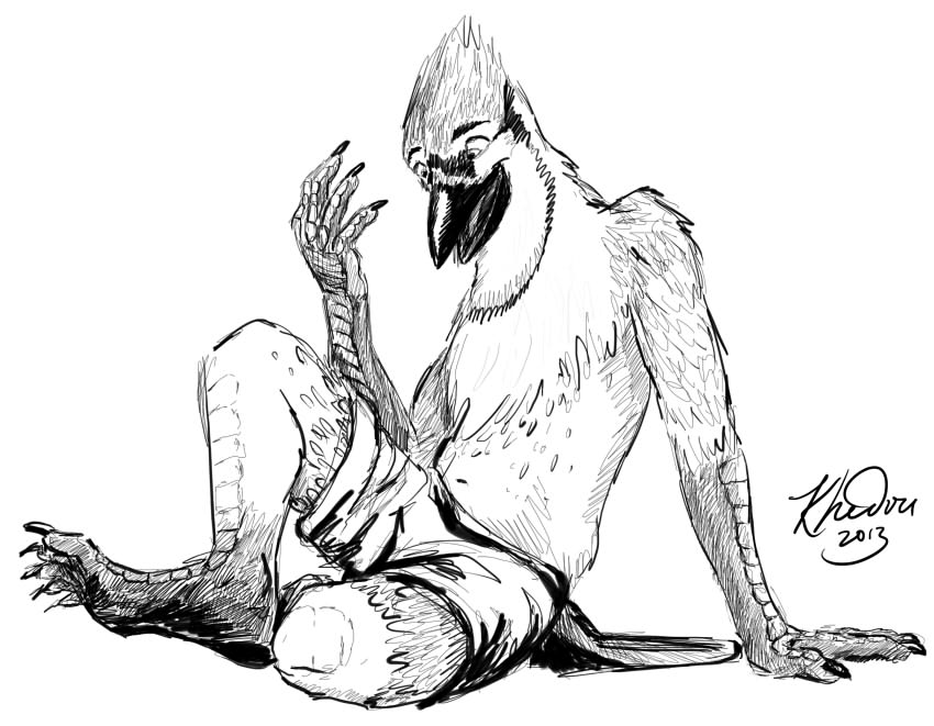 Blue (jay) ba da ba dee by Ciervo