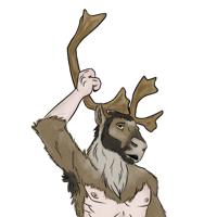 Obligatory Christmastime Reindeer TF™ by Ciervo