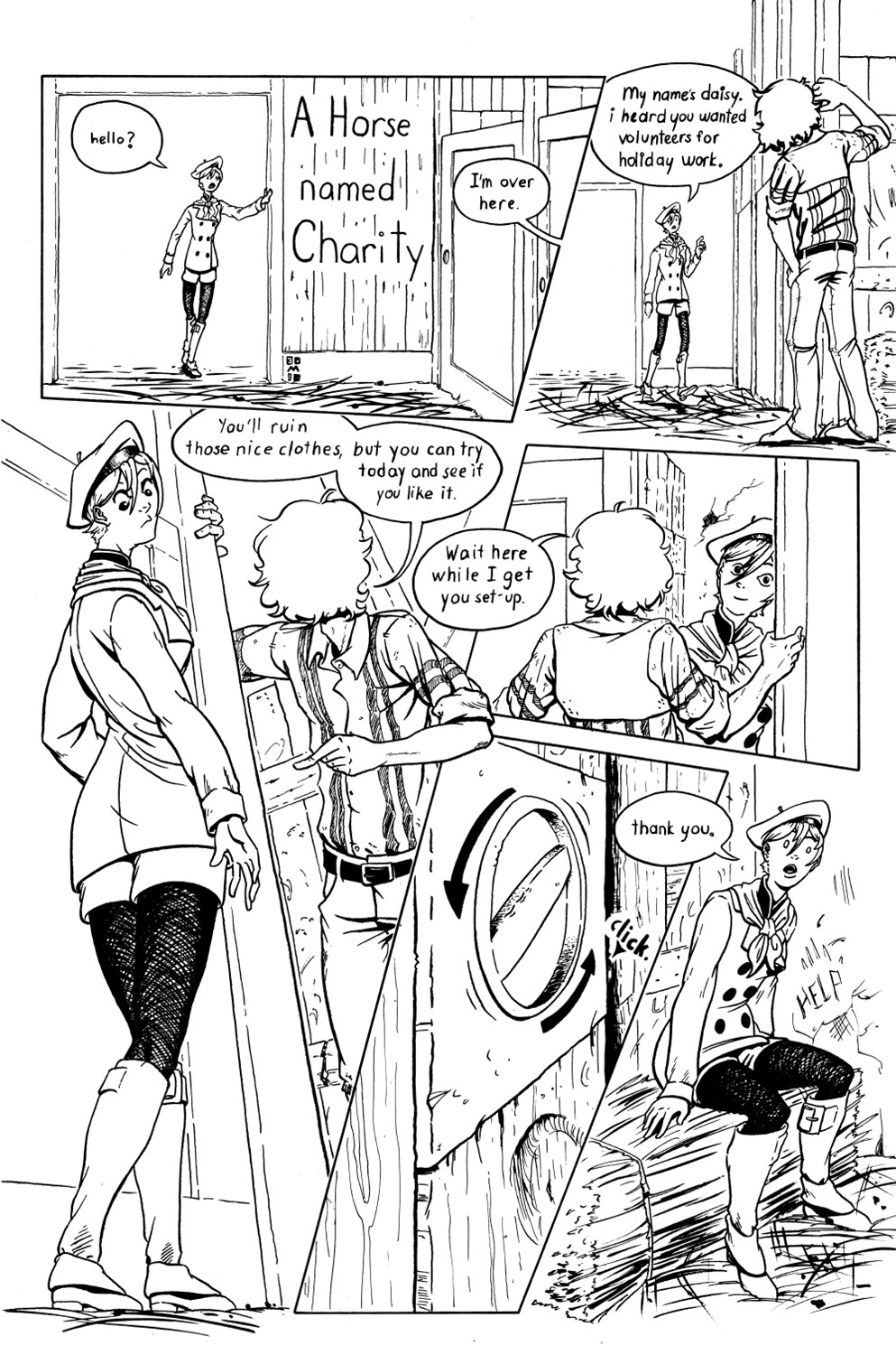 A Horse Named Charity by Comic