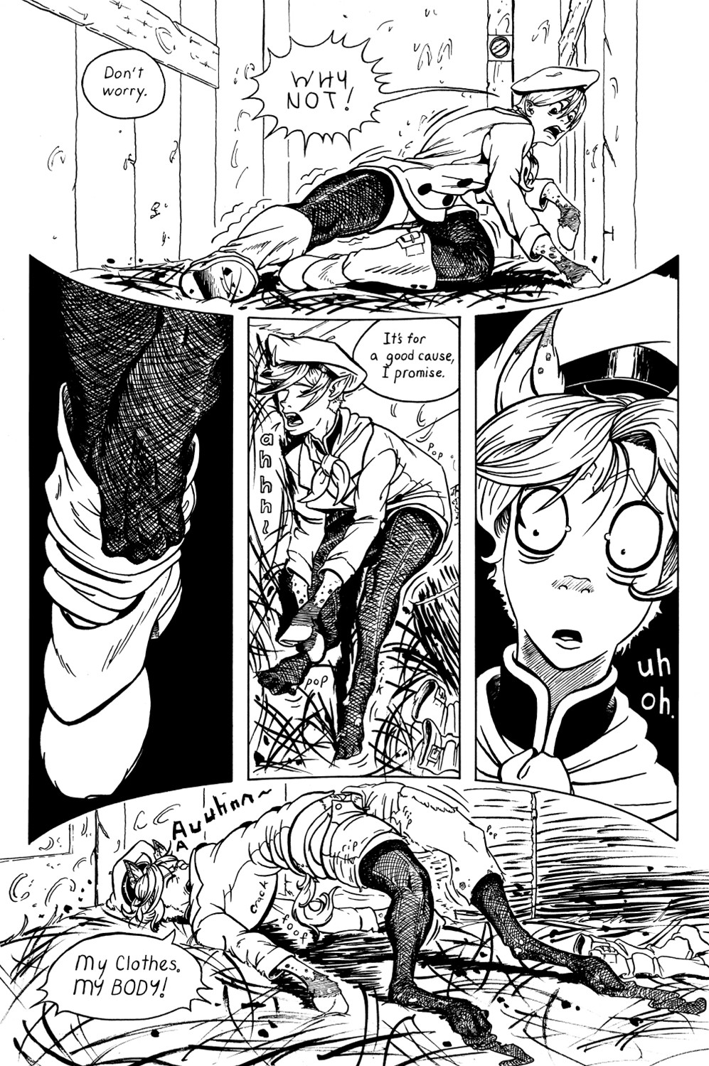 A Horse Named Charity by Comic