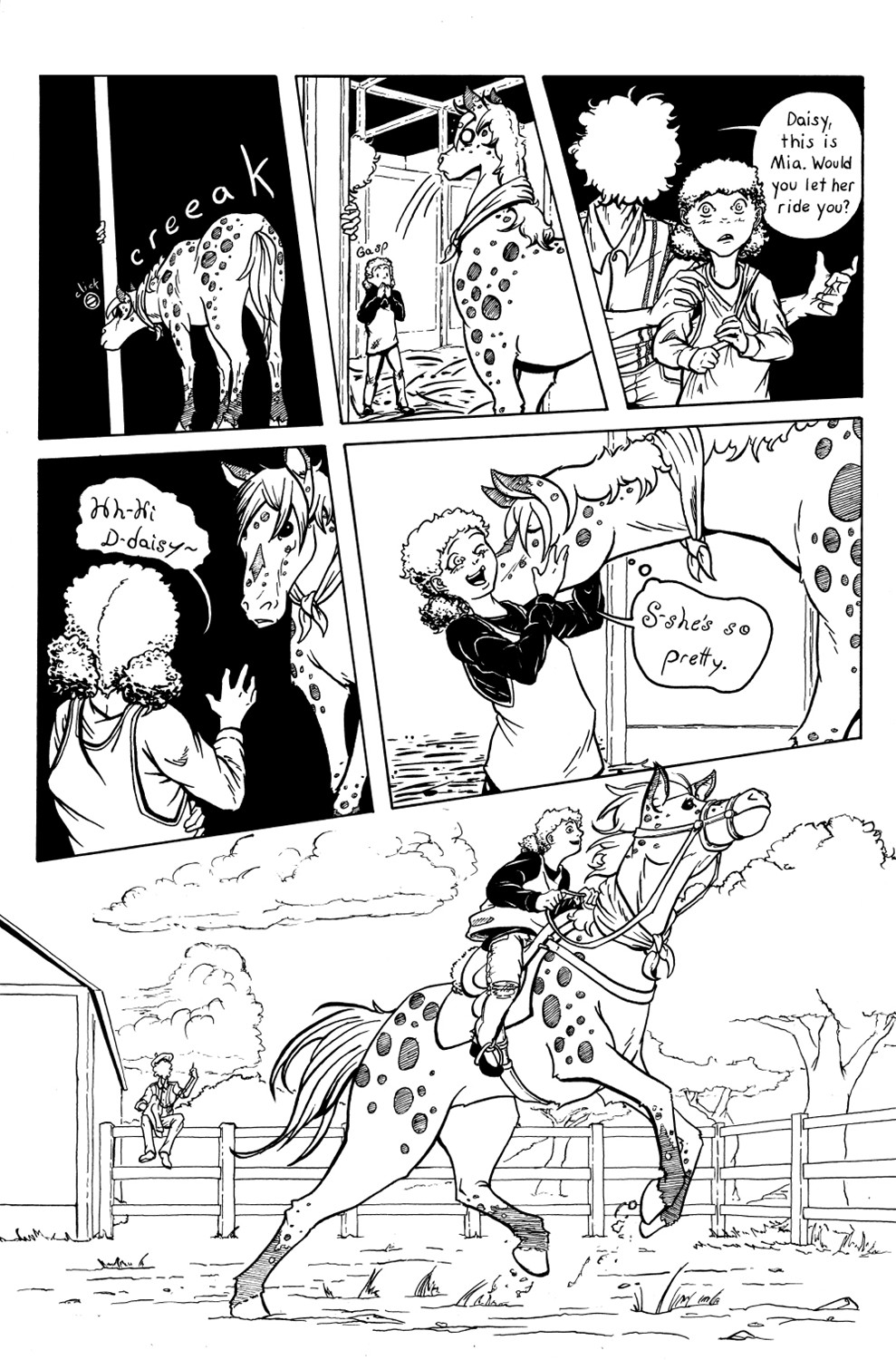 A Horse Named Charity by Comic