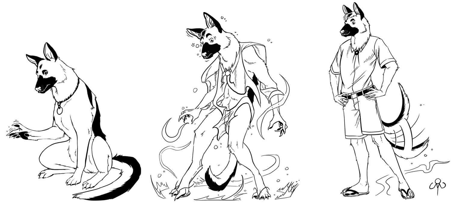 Dog to Antro by Comic