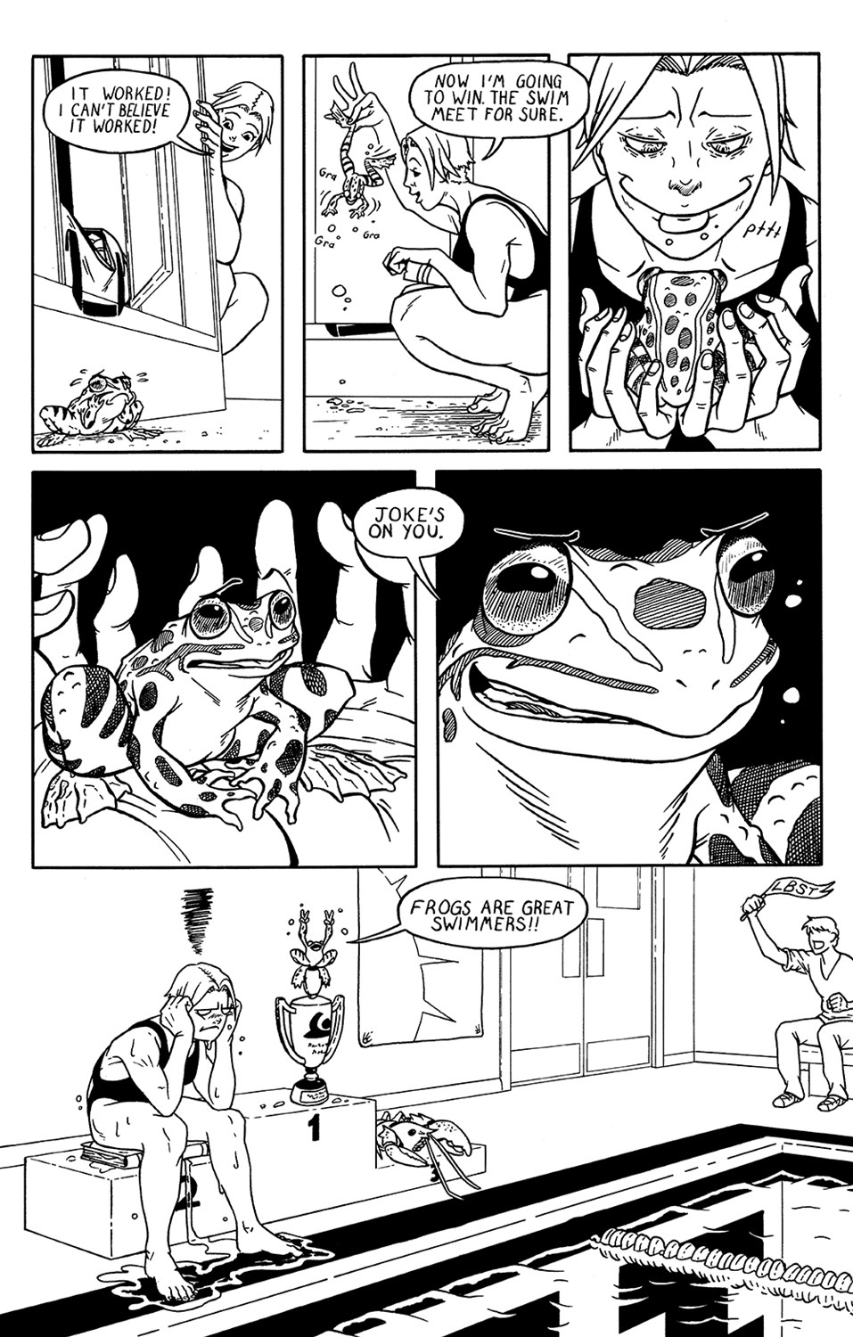 Swim Meet by Comic