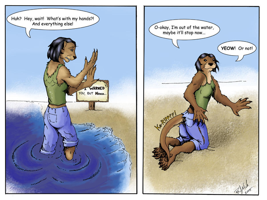 lutra color by Corvidima
