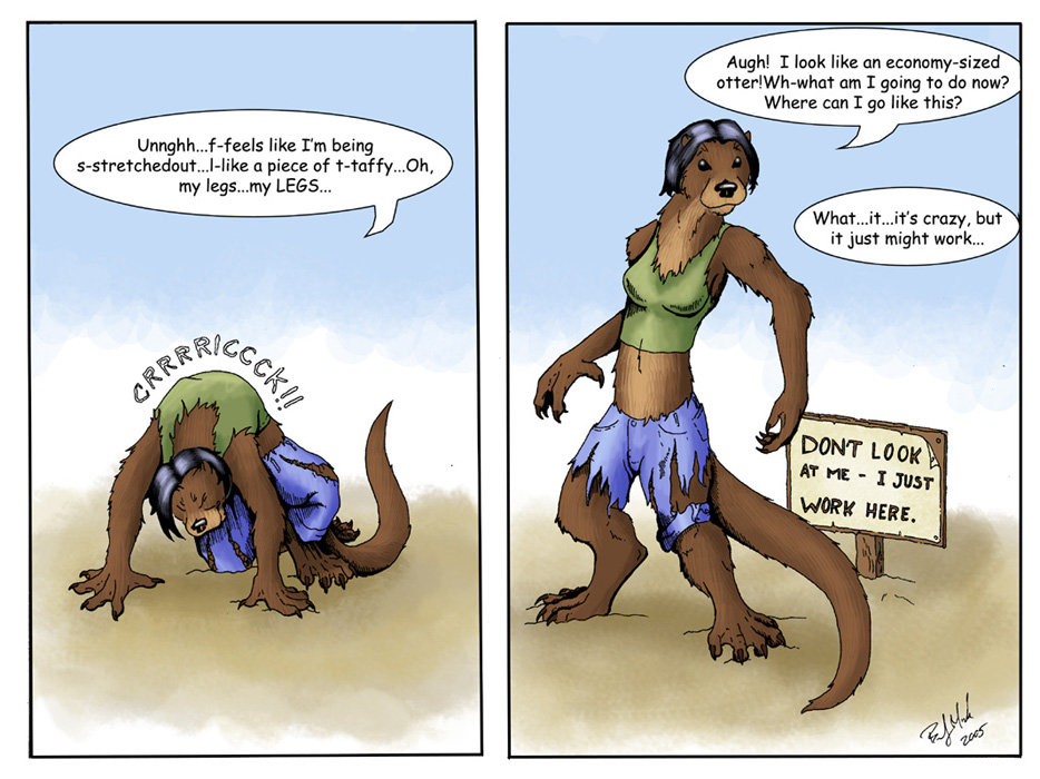 lutra color by Corvidima
