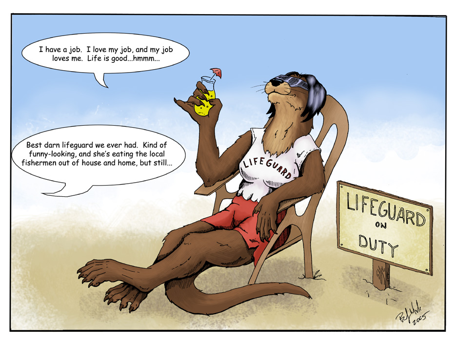 lutra color by Corvidima