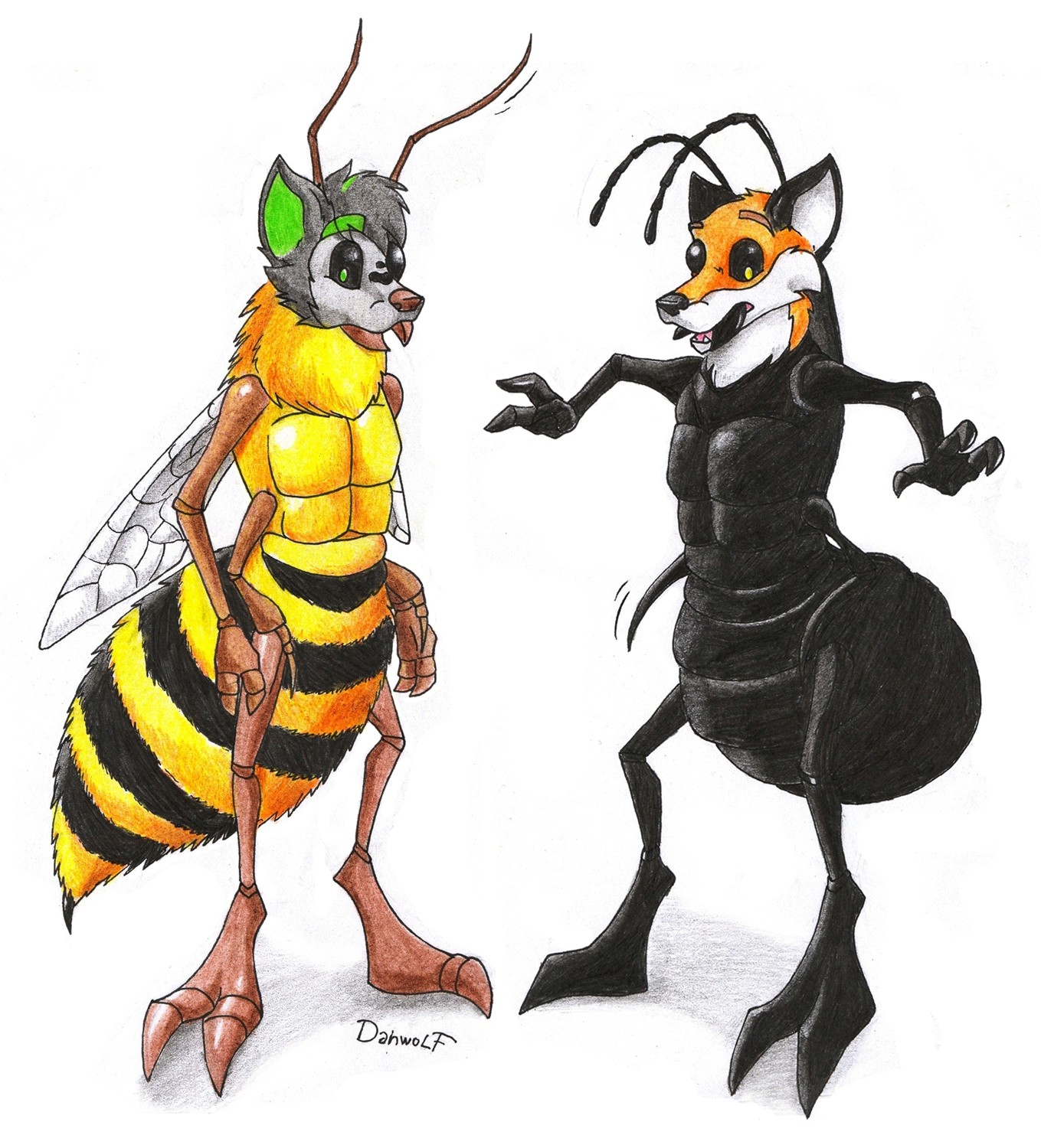 Buggy canines by Danwolf