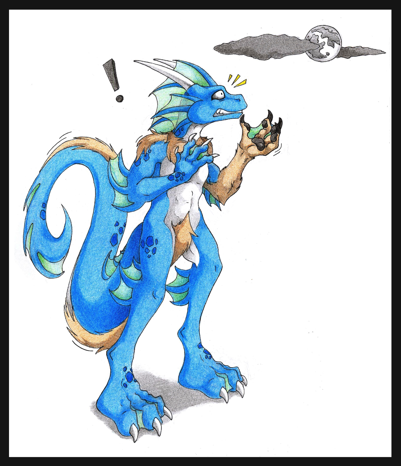 Dragon Werewolf Part by Danwolf
