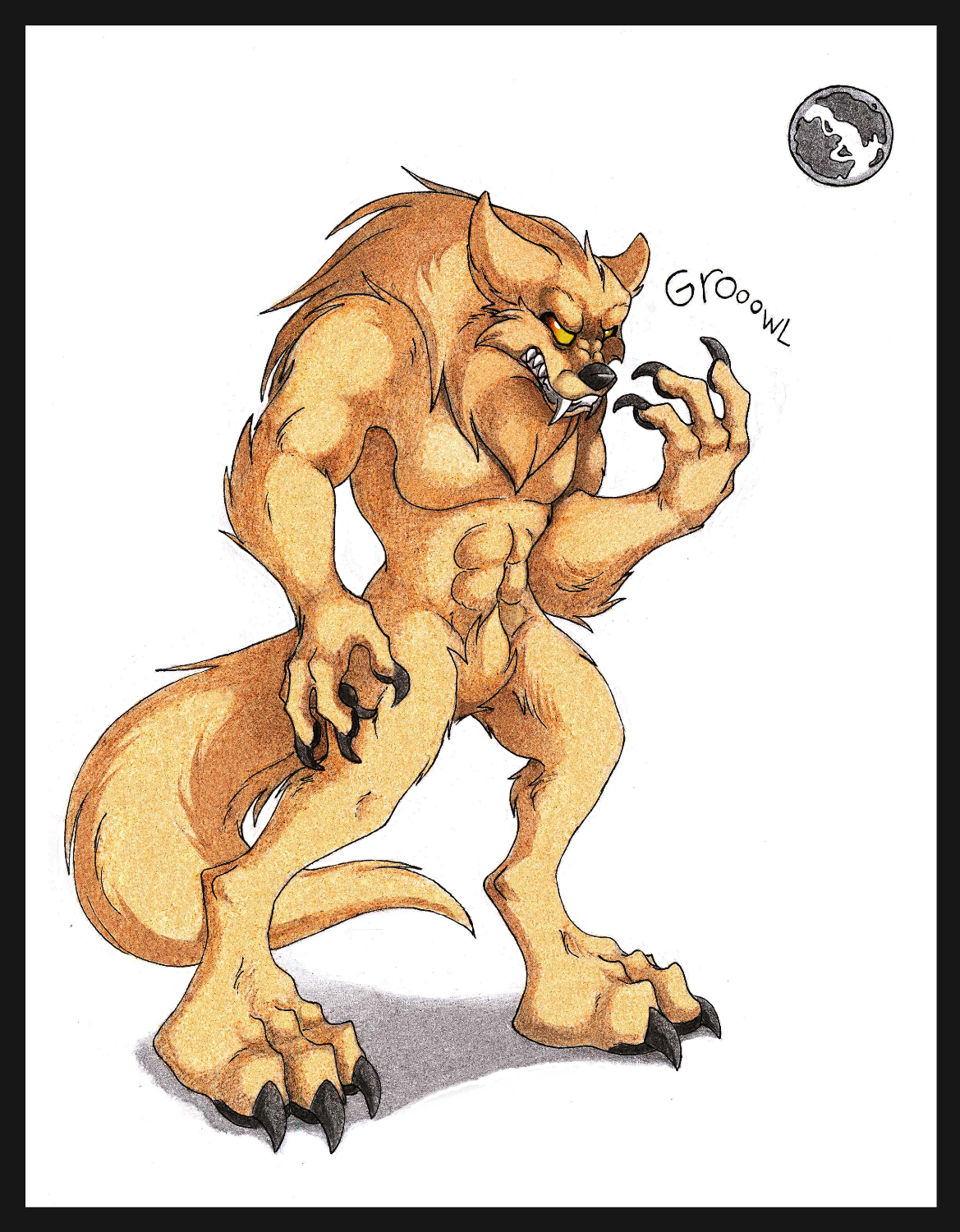 Dragon Werewolf Part by Danwolf