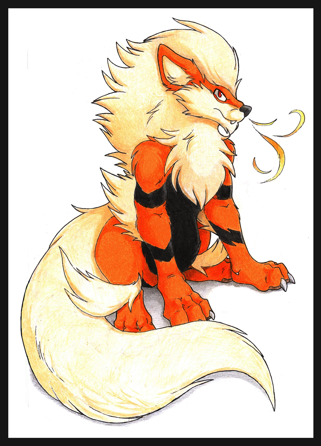 Burning fire by Danwolf