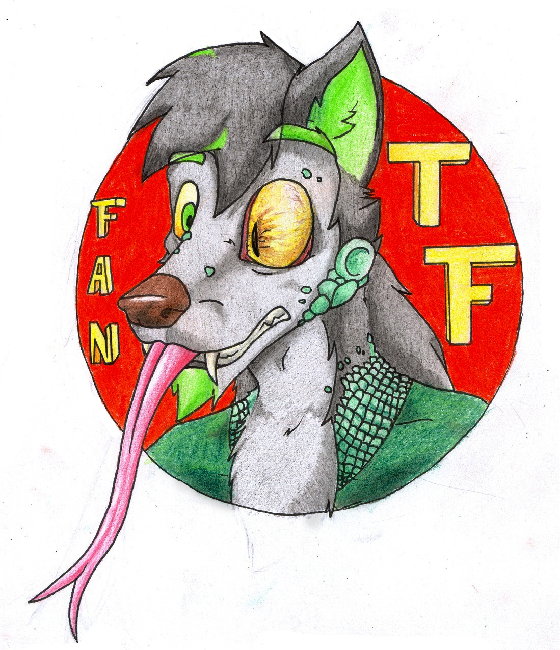Lizard Badge by Danwolf